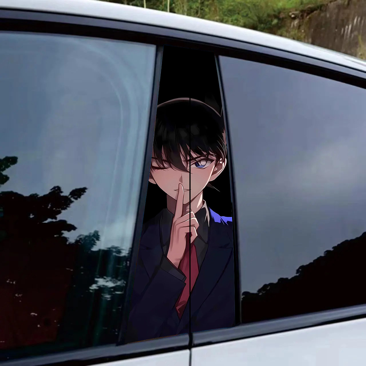 名侦探柯南动漫汽车中柱贴纸