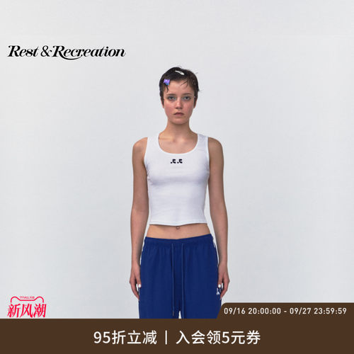 RestandRecreation短款工字背心