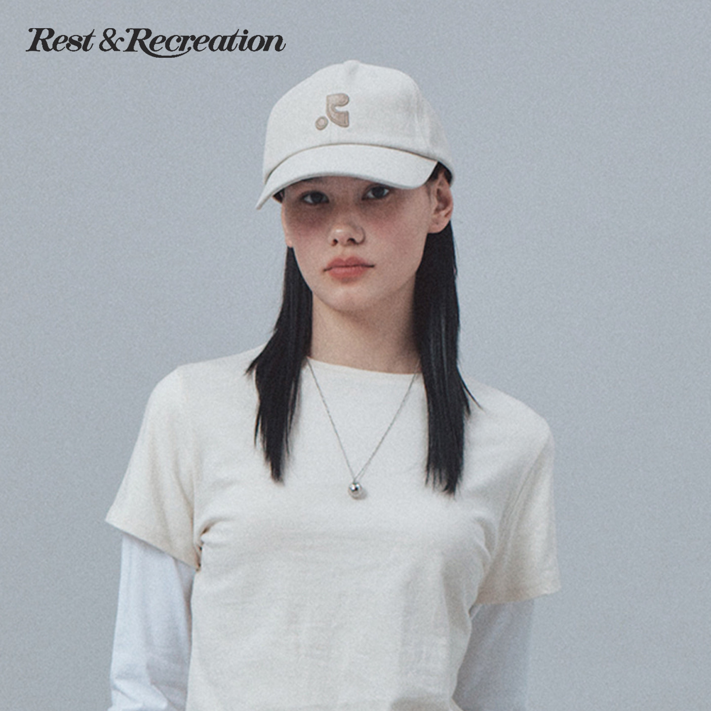 RR复古做旧刺绣logo棒球帽