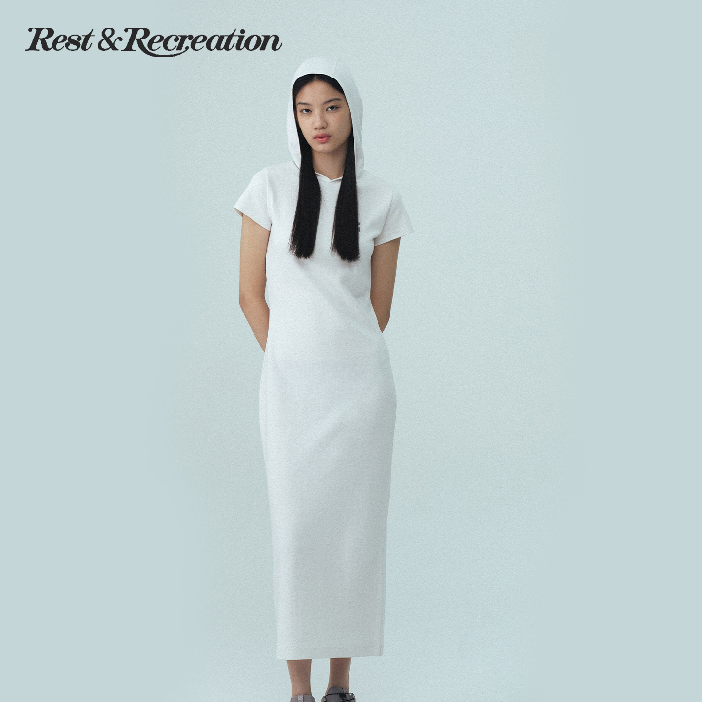 RestandRecreation连帽纯色长裙