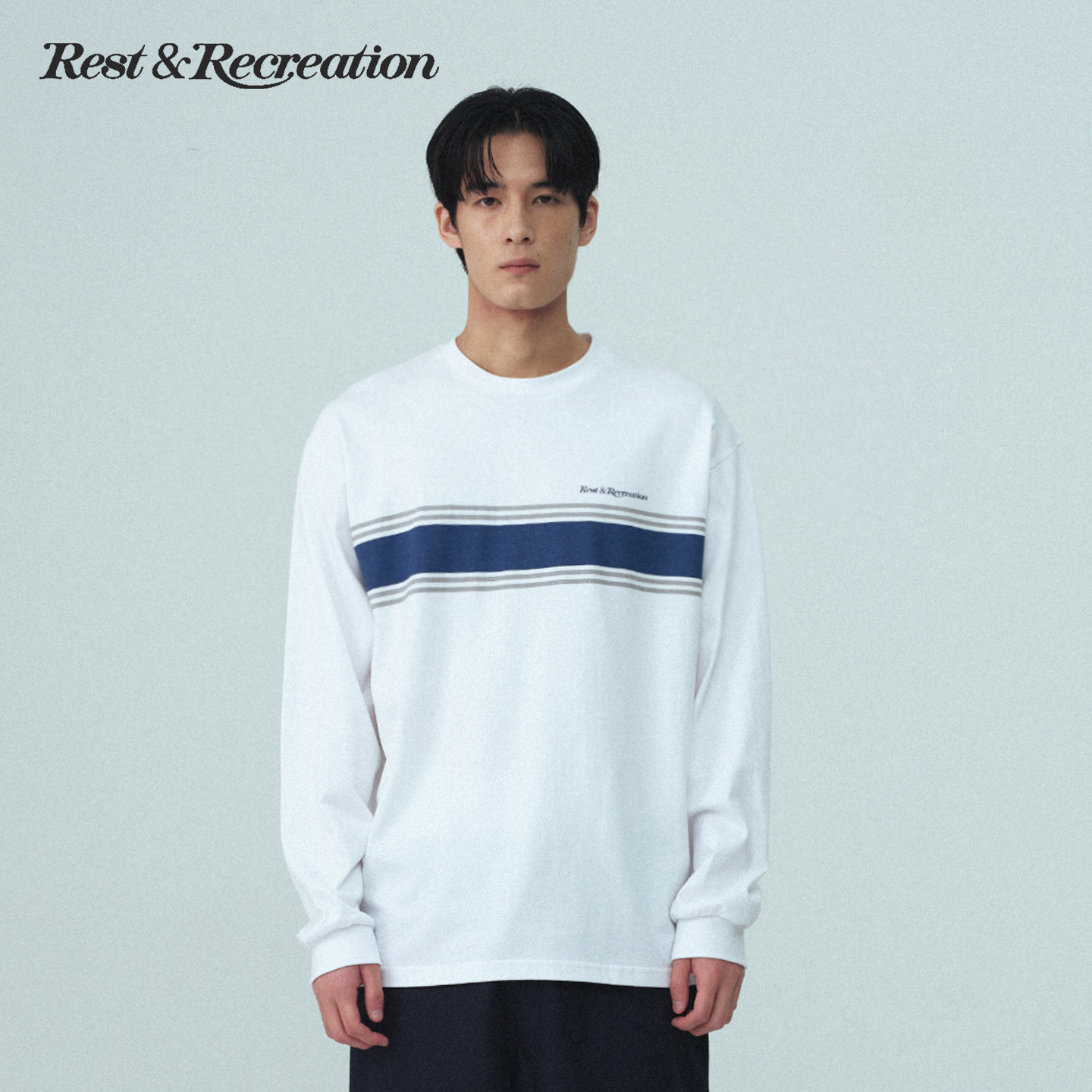 RestandRecreation条纹长袖T恤
