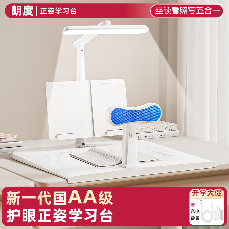 台灯护眼学习专用阅读写字孩子写作业儿童坐姿矫正器小学生桌面款