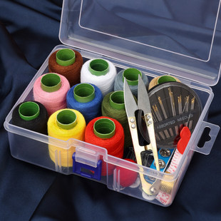 针线盒家用实用缝衣针线套装 家庭宿舍便携针线包高质量好收纳盒