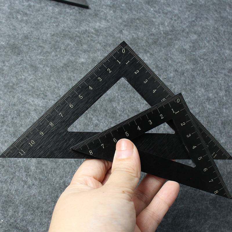 木工三角尺电木三角板直角尺90度尺子测量工具45度装修工具测量