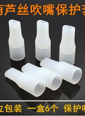葫芦丝专用吹嘴保护套硅胶吹嘴套单独包装塑料木质吹嘴防护吹嘴套