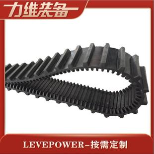 96爬楼梯橡胶履带量大从优耐高温履带特种履带 厂家HF