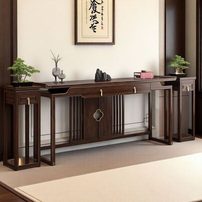 新中式中堂六件套堂屋供