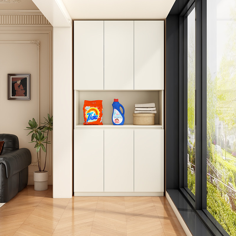 蜂窝铝板阳台柜储物柜家用防晒收纳柜子置物柜一体靠墙柜子可定制,住宅家具,阳台柜,淘宝优惠券,粉丝福利购,淘宝优惠卷