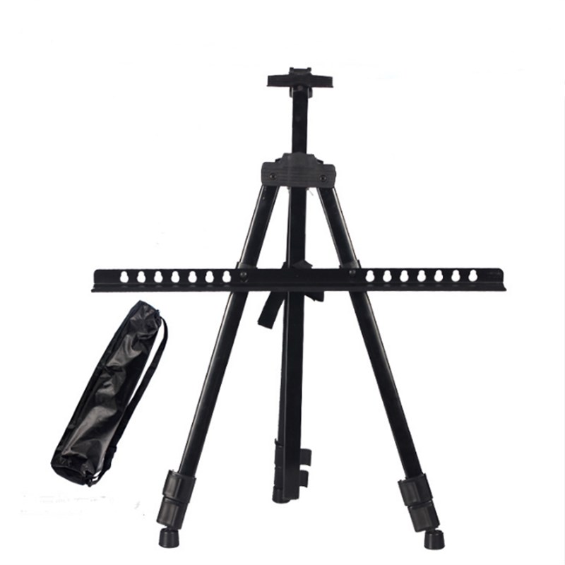 小画架子美术生专用儿童折叠便携画板实木升降Q套装素描支架式绘