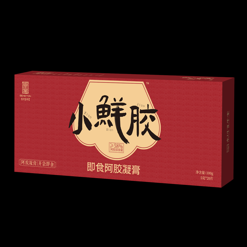 百年堂即食小鲜胶礼盒装