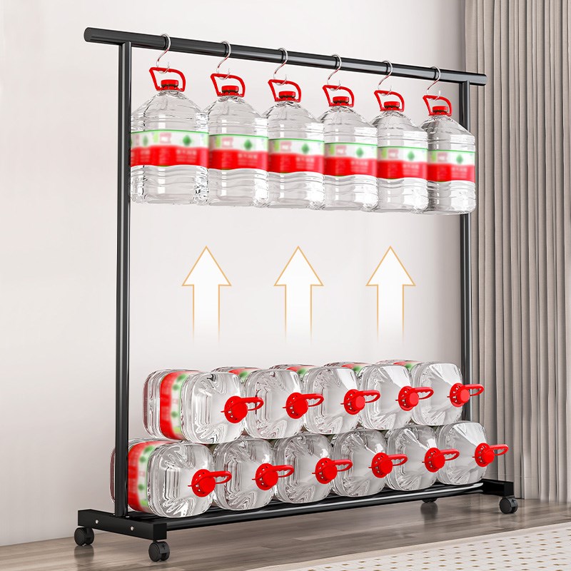 晾衣架落地阳台家用可移动挂衣架C卧室内宿舍简易衣帽架子晾晒衣