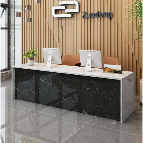 前台收银台图文店柜台房产中介咨询台烤漆旅行社办公桌公司接待台