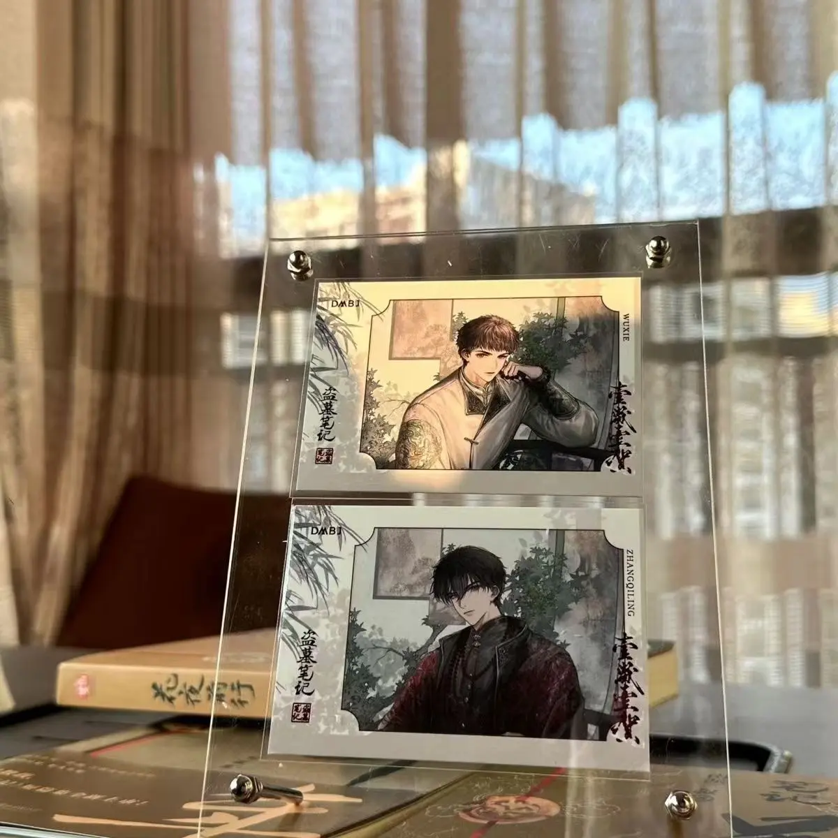 亚克力相框摆台6寸相框透明水晶挂墙ins桌面照片a4海报画框