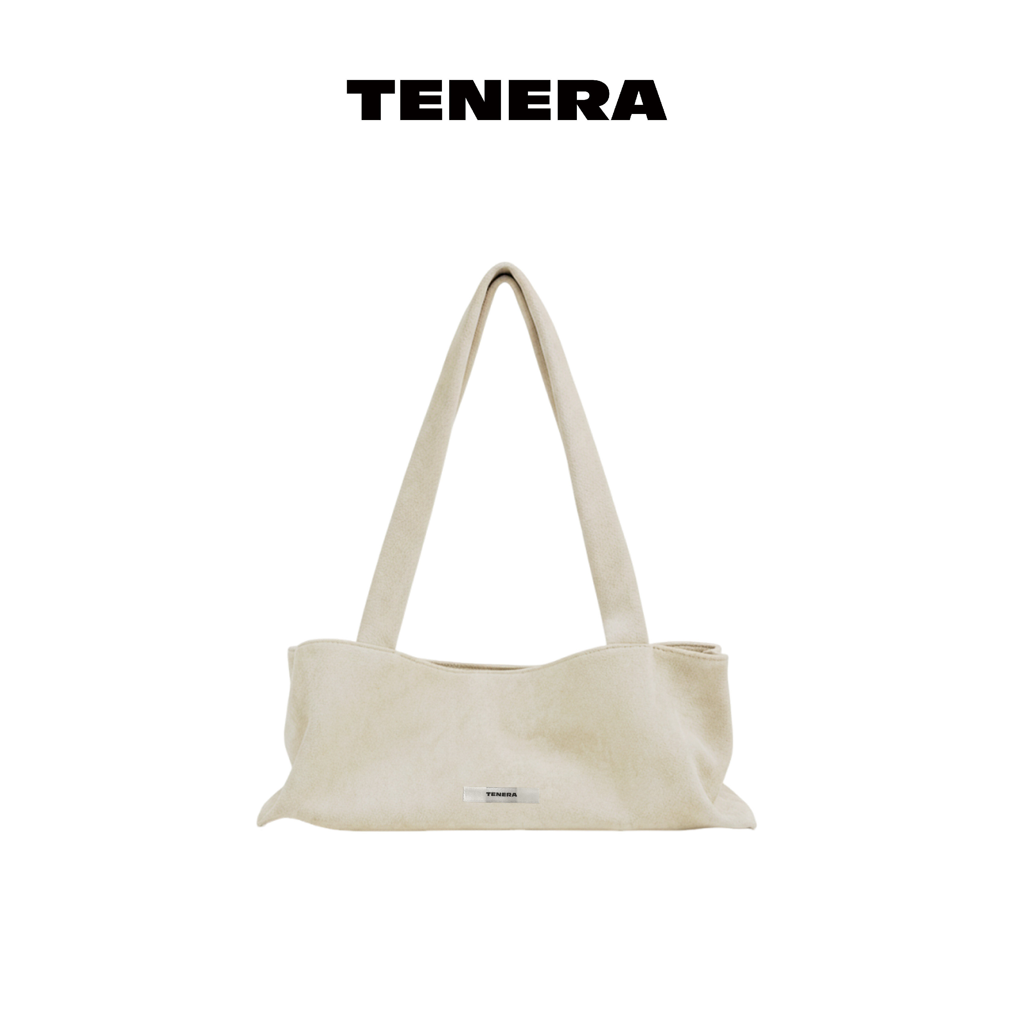 TENERA静物系列豆腐长条单肩包通勤大容量包包女波士顿腋下法棍包