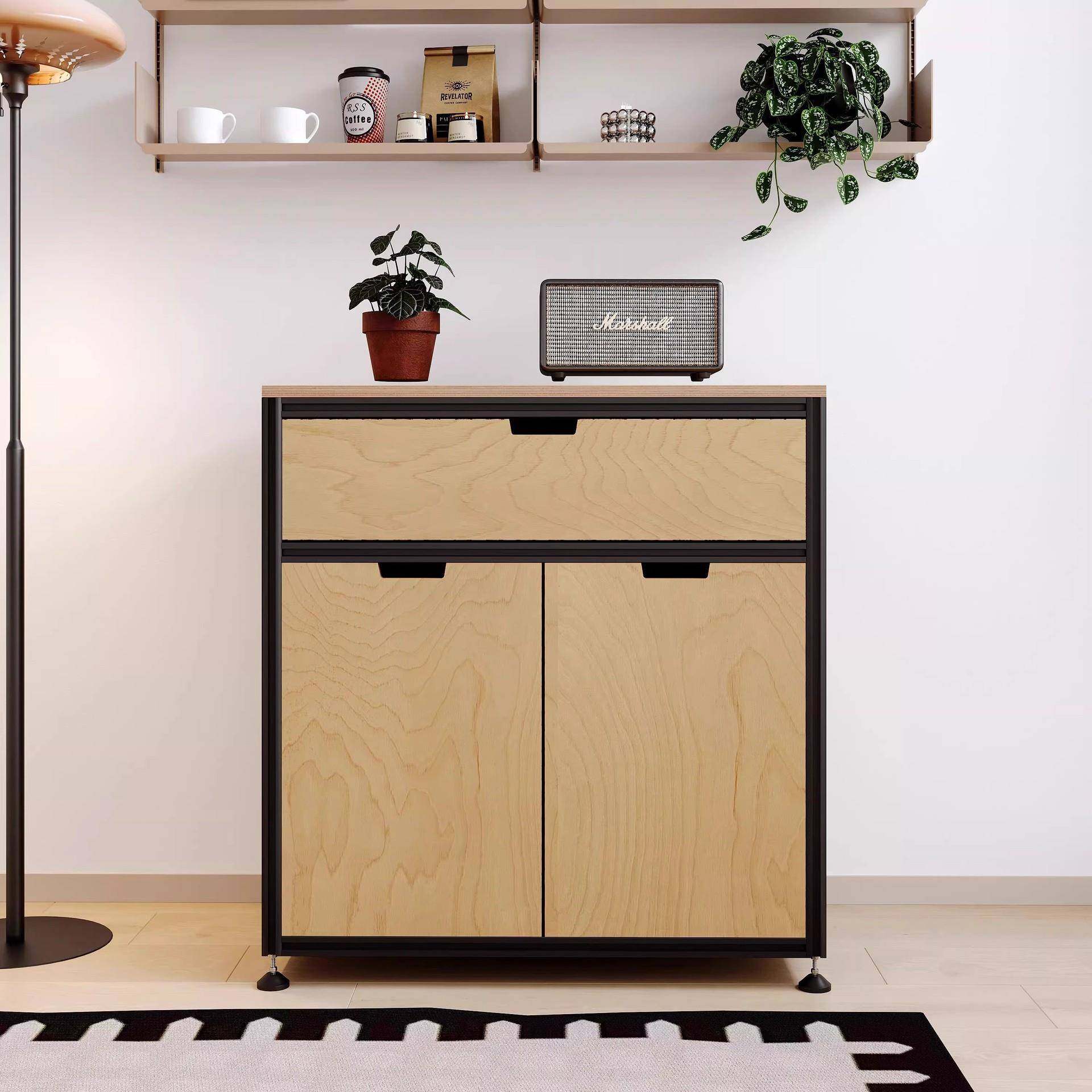 桦木海洋板铝型材餐边柜茶水柜简约现代抽屉储物矮柜收纳展示边柜,纺织面料/辅料/配套,纺织机械配件,淘宝优惠券,粉丝福利购,淘宝优惠卷