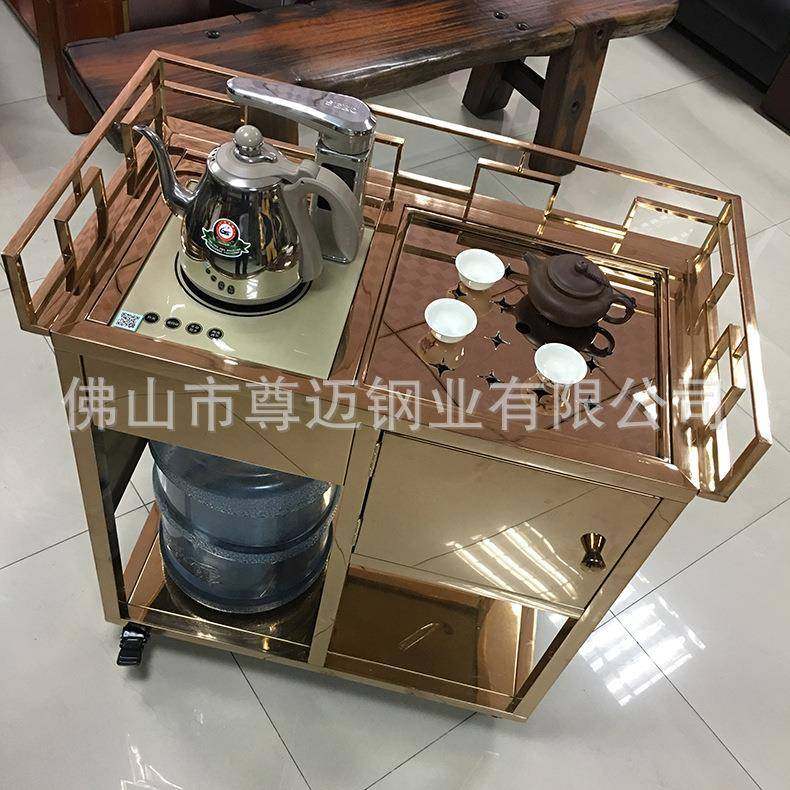 金属不锈钢茶车移动小茶台简约阳台小茶桌茶具组合套装烧水一体,纺织面料/辅料/配套,纺织机械配件,淘宝优惠券,粉丝福利购,淘宝优惠卷