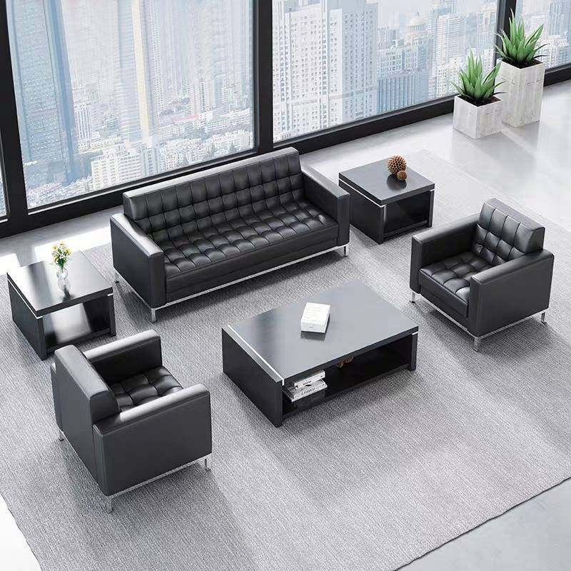 办公家具现代简约商务接待办公室西皮沙发茶几组合时尚单人三人位,机械设备,其他机械设备,淘宝优惠券,粉丝福利购,淘宝优惠卷