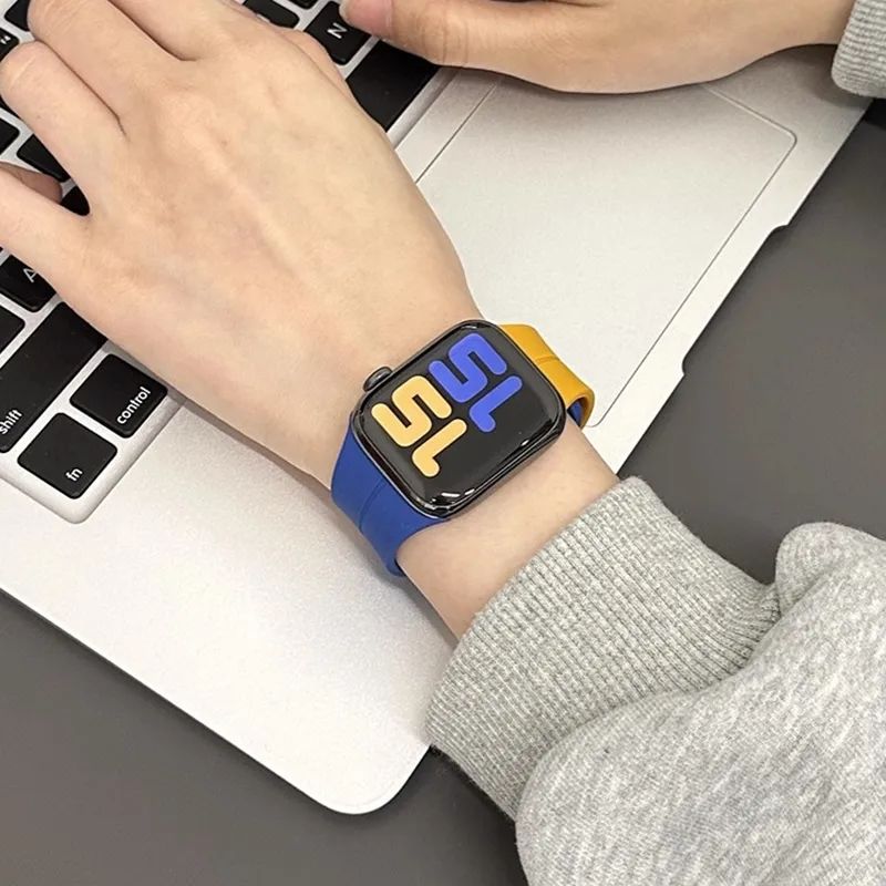 适用OPPOwatchX2/X/4pro表带硅胶折叠扣OPPOwatch3pro/3/SE腕带