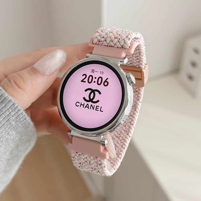 新款淡薄荷适用红米watch5/4/3手表带redmi watch3/2弹力编织表带