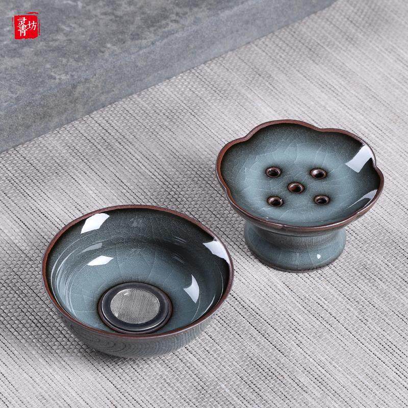 青瓷茶漏陶瓷创意茶叶过滤网泡茶神器铁胎功夫茶具零配配件过滤器,餐饮具,茶滤,淘宝优惠券,粉丝福利购,淘宝优惠卷