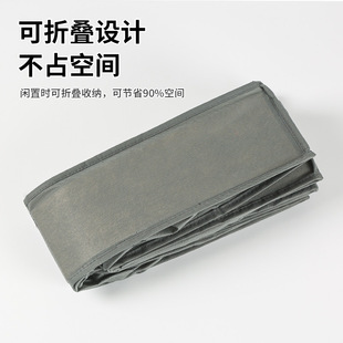 子收纳箱 新款 布艺鞋 盒家用宿舍床底透明鞋 子收纳盒可折叠分格鞋