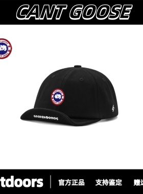 CANTGOOSE鹅美式百变短檐鸭舌帽男翘檐工装帽软顶棒球帽女