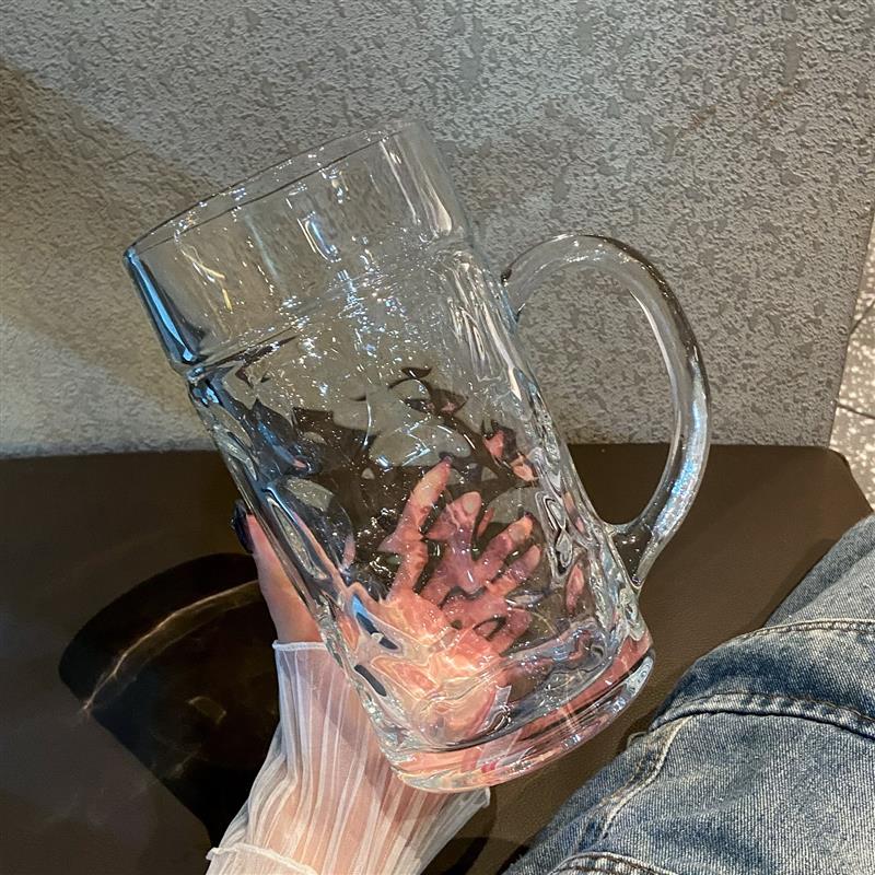 大容量啤酒杯套装家用酒吧