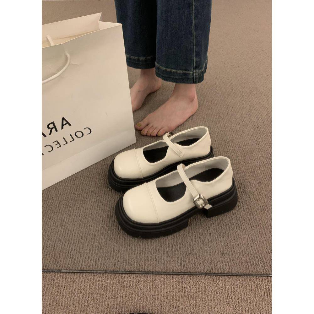 推荐蝴蝶结芭蕾玛丽珍女鞋2026新款法式小香风平底鞋豹纹单鞋女秋