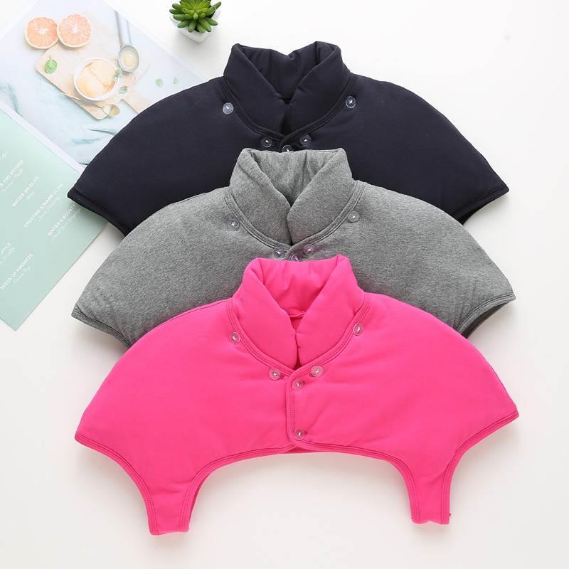 秋冬季棉厚护肩保暖睡觉女