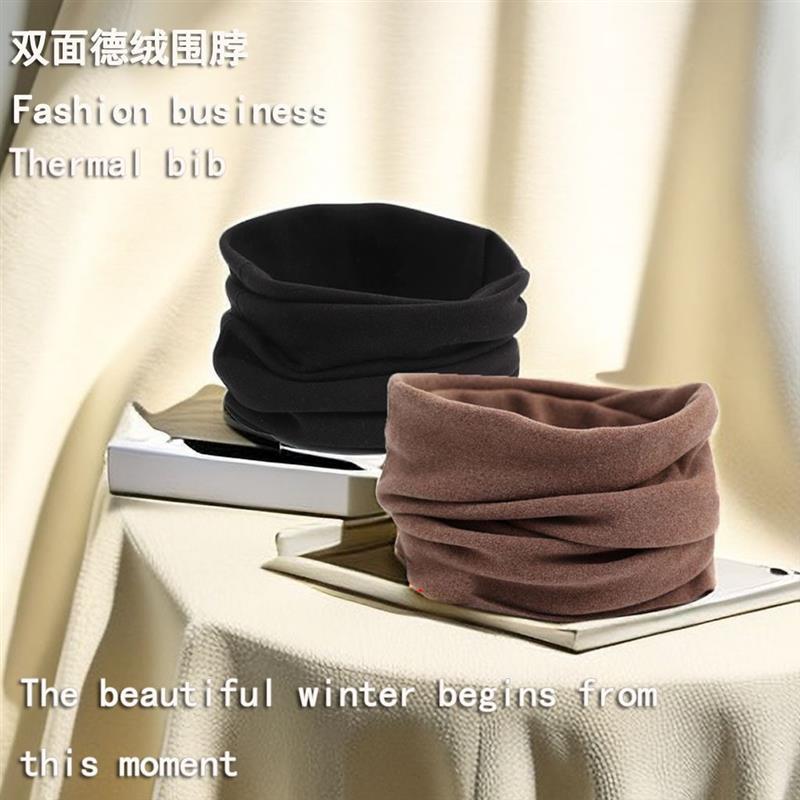 脖套女款2025新款冬双面绒