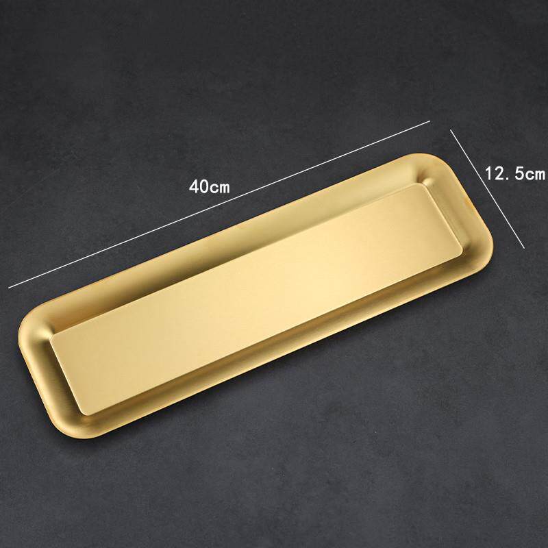 新品韩式304不锈钢窄边盘