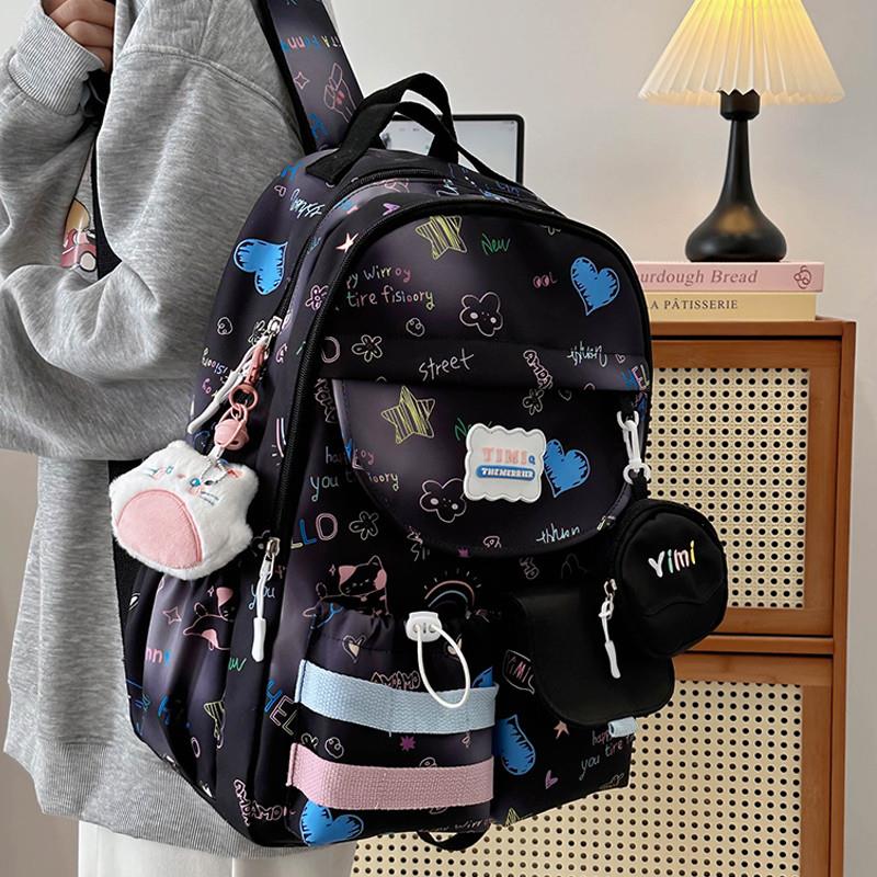 新品书包女韩版可爱小学生