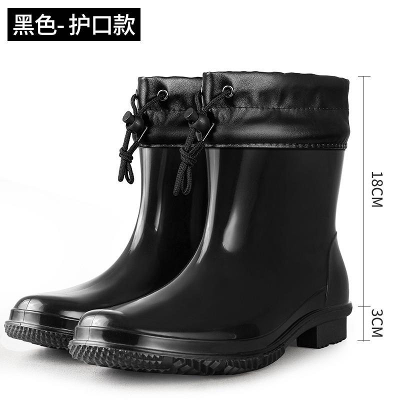 新品外贸款男士雨鞋高筒雨