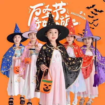 万圣节儿童服装披风斗篷女