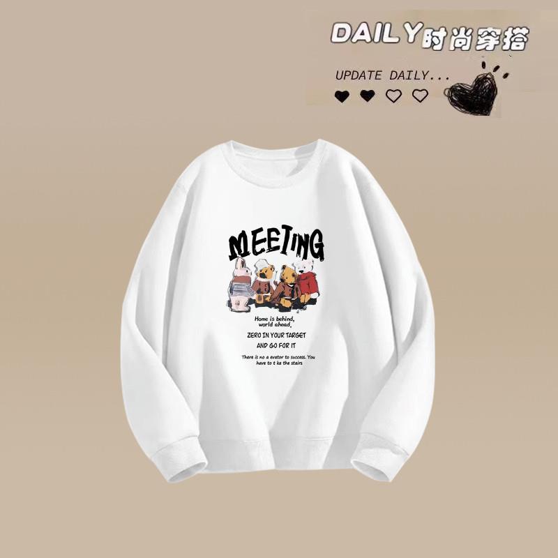 新品春秋季中学生少女学院风休闲两件套初中生卫衣运动套装高中生