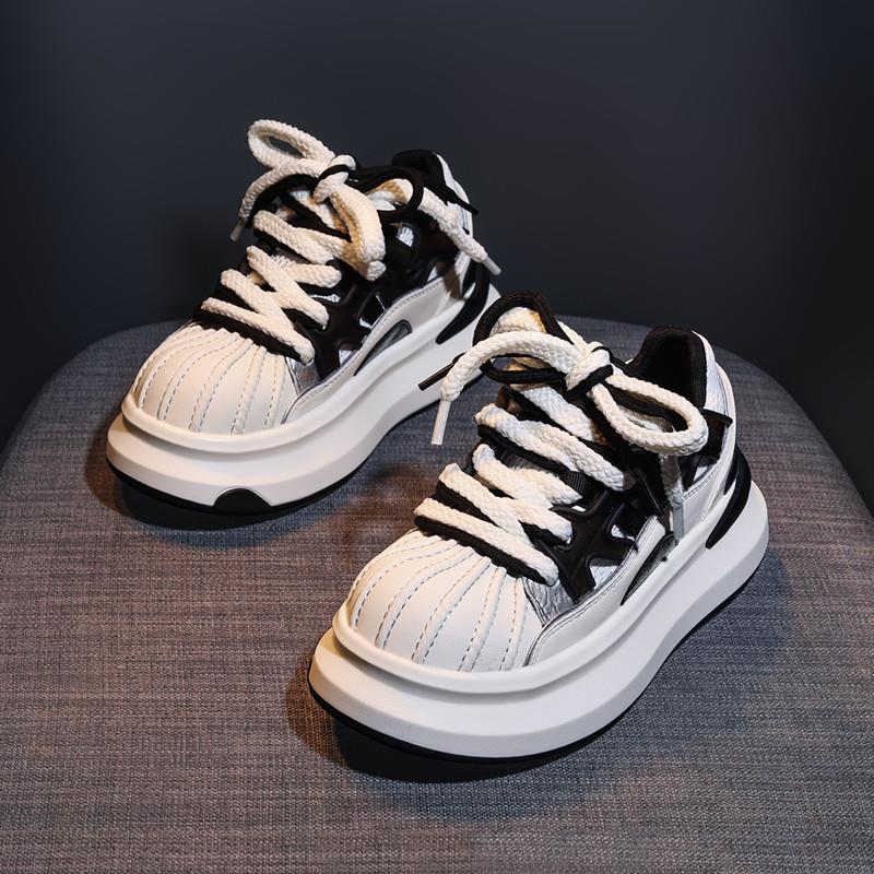 推荐厚底潮鞋女2025秋季新