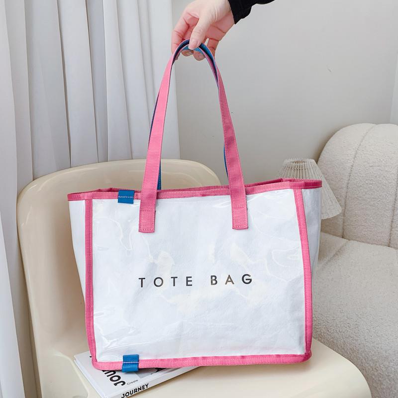 新品大容量防水果冻包女20