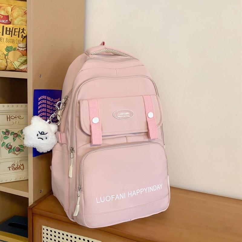 新品中学生书包女生初中生