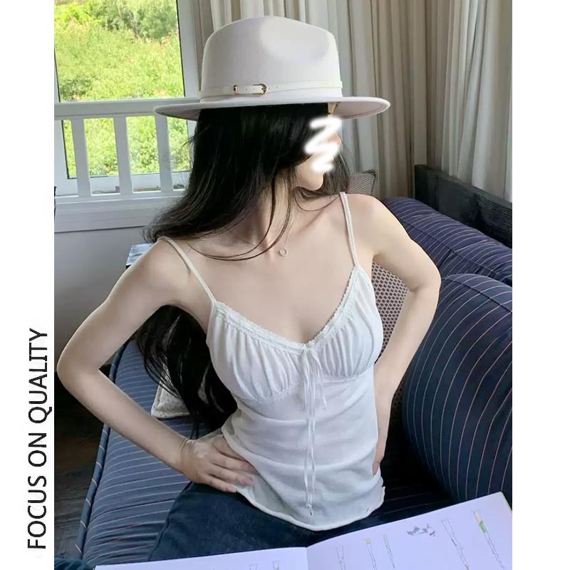 新品辣妹风修身背心女秋季