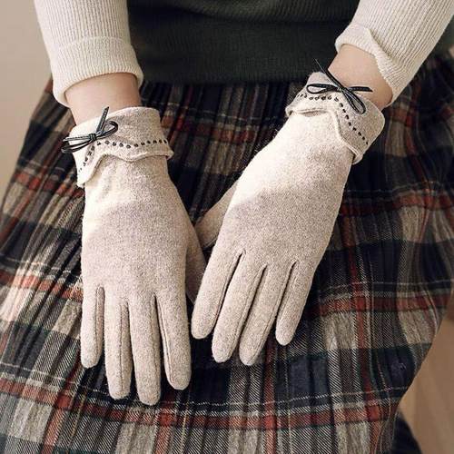 保暖手套秋冬新品女士户外