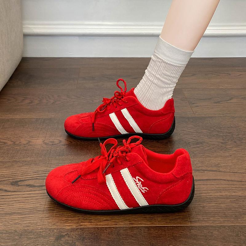 推荐韩系百搭小众厚底板鞋