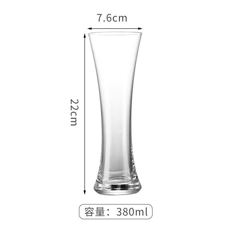 新品ins风网红玻璃果汁冷饮杯饮料高颜值奶茶沙冰奶昔饮品长饮气