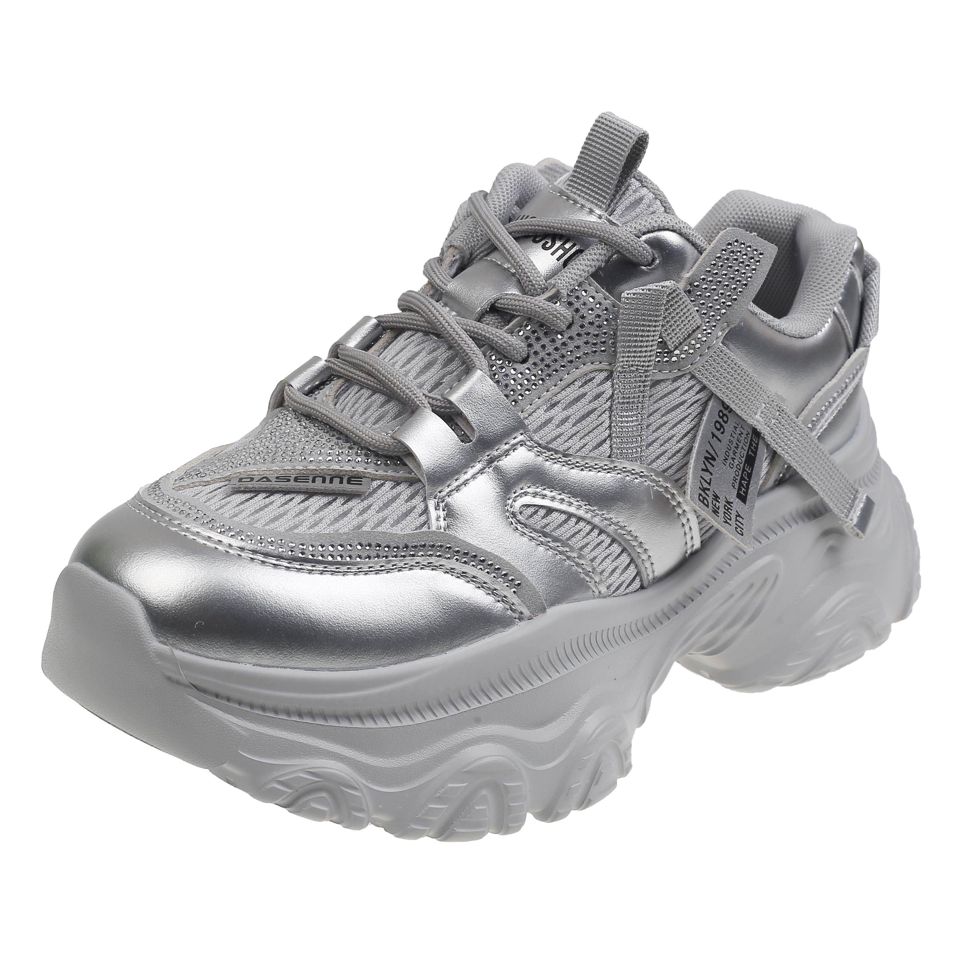 新品2026新款春季爆款超火厚底老爹鞋款女鞋子春款运动鞋时尚鞋鞋