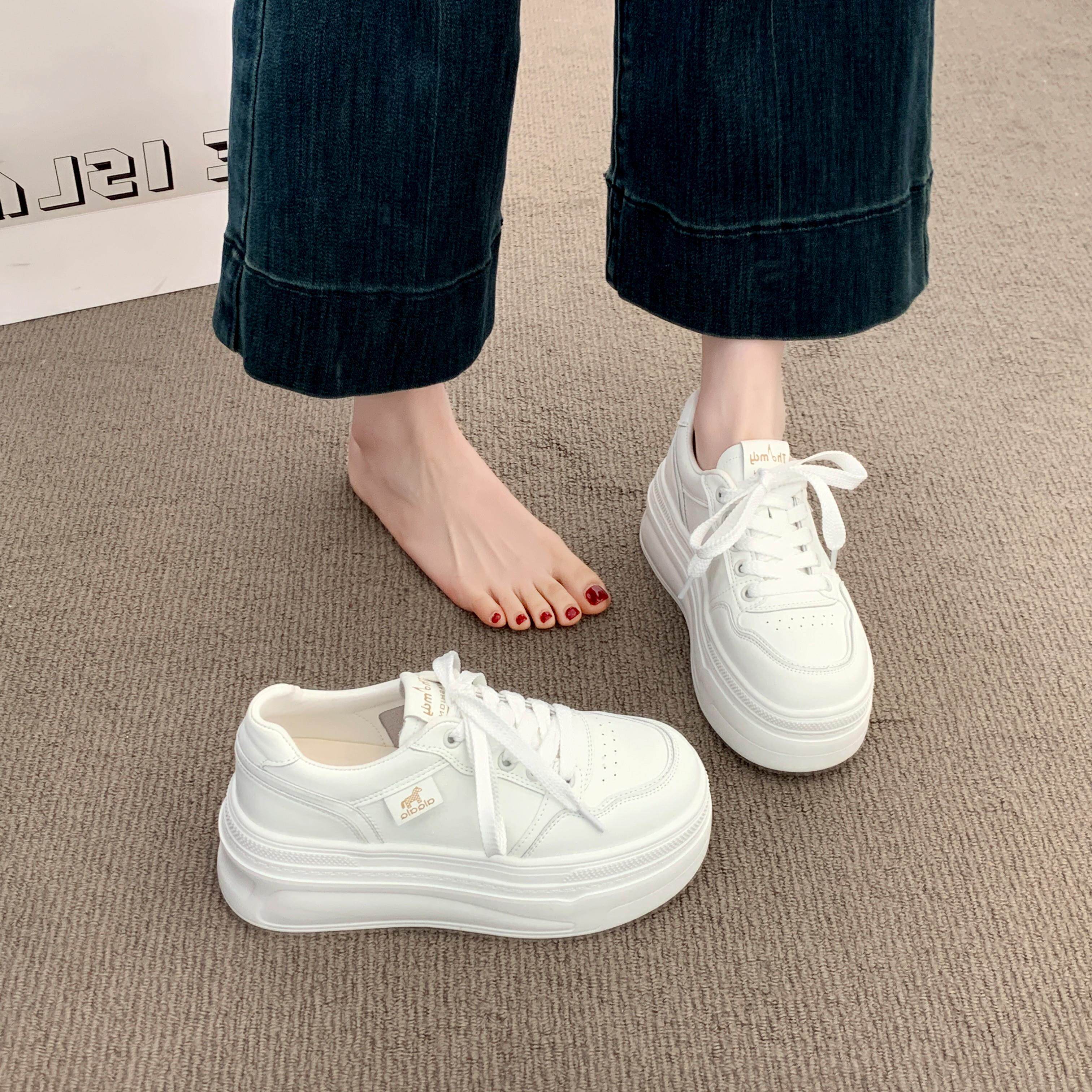 新品厚底小白鞋女款2026春