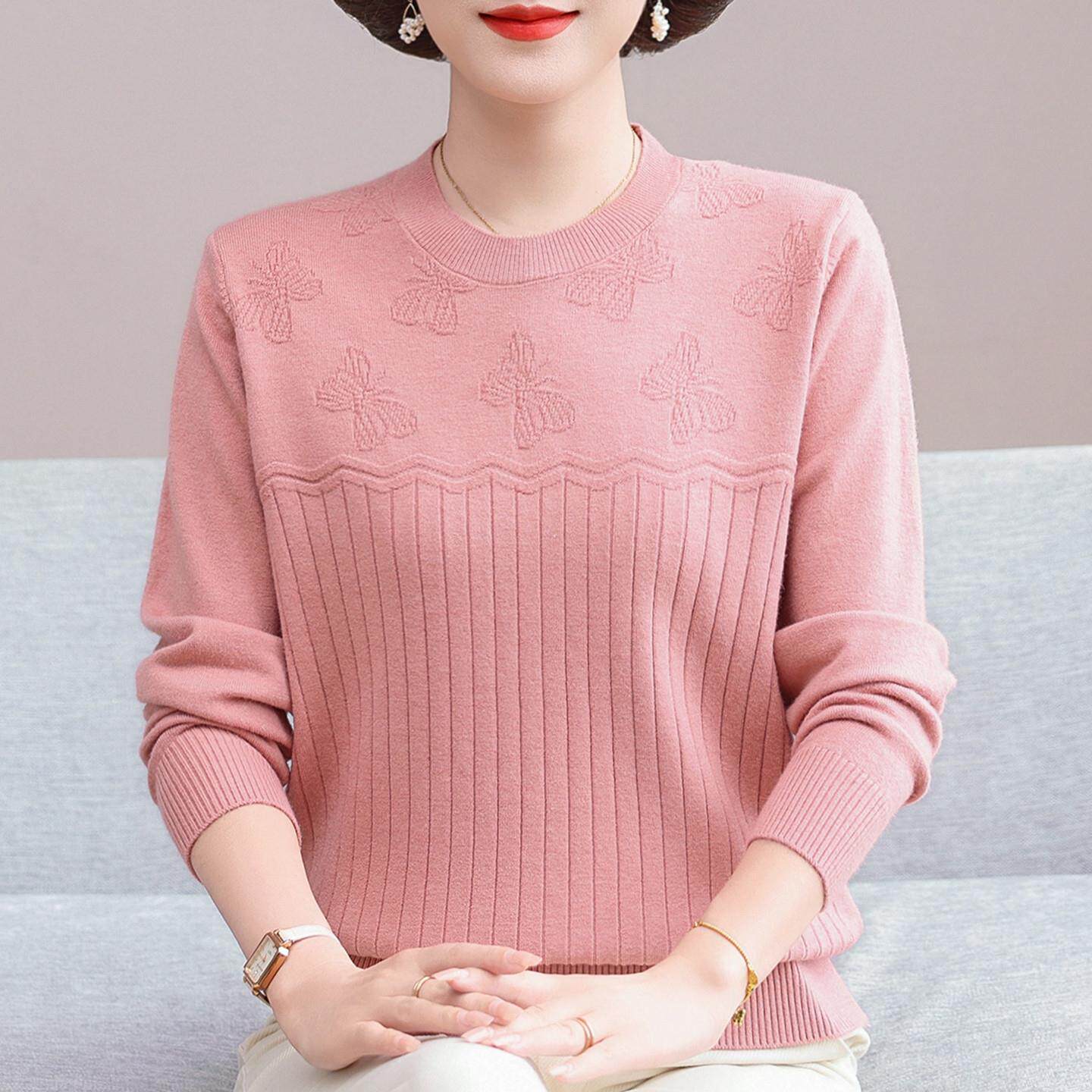 新品2025新款妈妈装秋装针