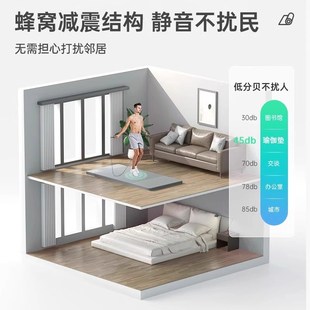 健身瑜伽垫子加大加宽家用隔音减震防滑运动地Z垫家用回弹 男士