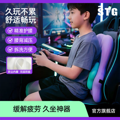 STG游戏久坐护腰充气腰靠垫