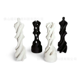 3d打印穿透国际象棋解压玩具passthrough hesee queen