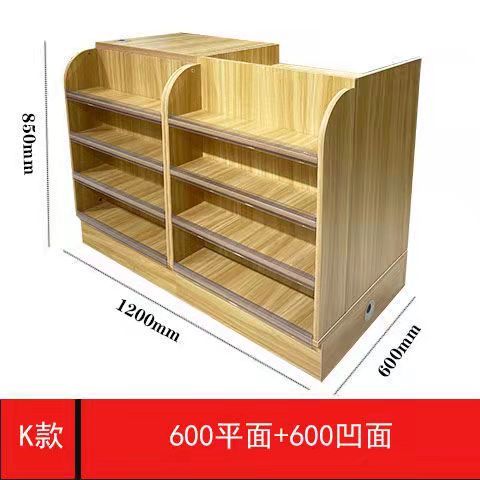 母婴店文具店超市便利店药店收银台柜台欧式简约现代转角小型吧台