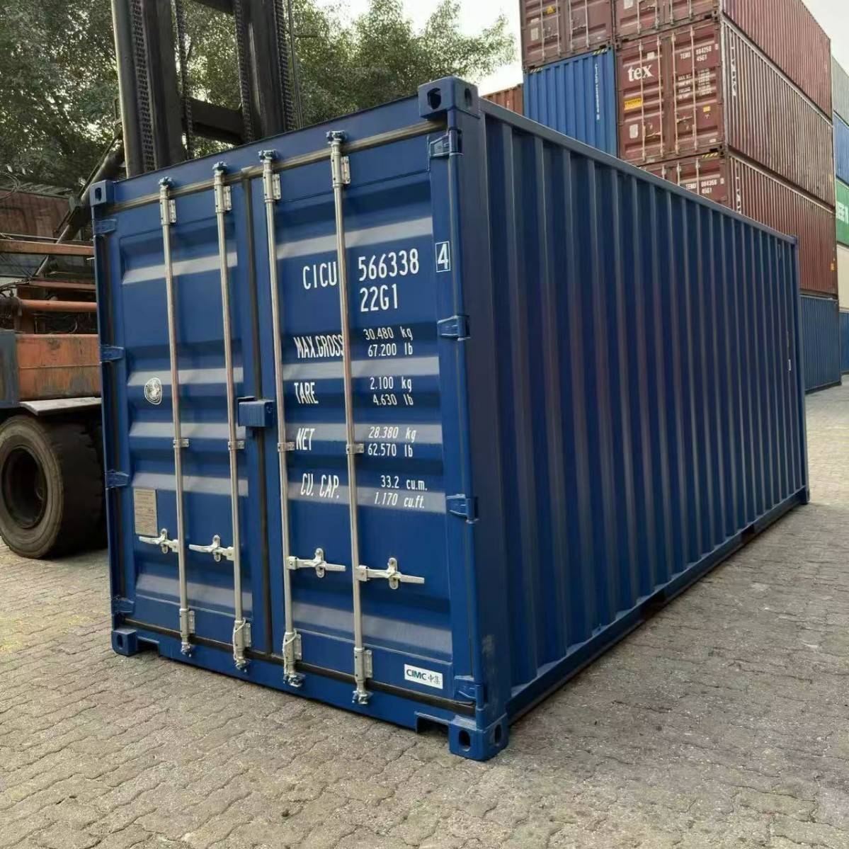 广州黄埔大量出售便靓正20GP小柜货柜二手箱式集装箱